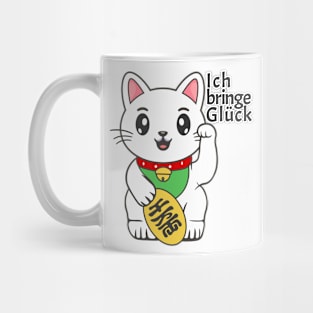 Glücksbringer Katze Mug